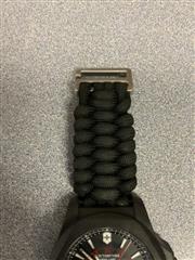WATCH JEWELRY VICTORINOX SWISS ARMY, #170515684, 0KT, 99.38 GRAMS; BLK PARACORD